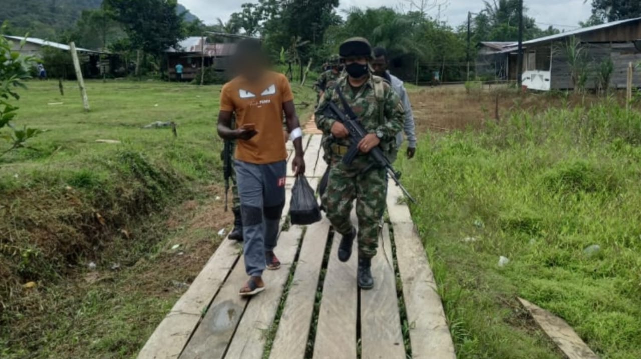 Esta persona llevaba seis días en manos de sus captores.