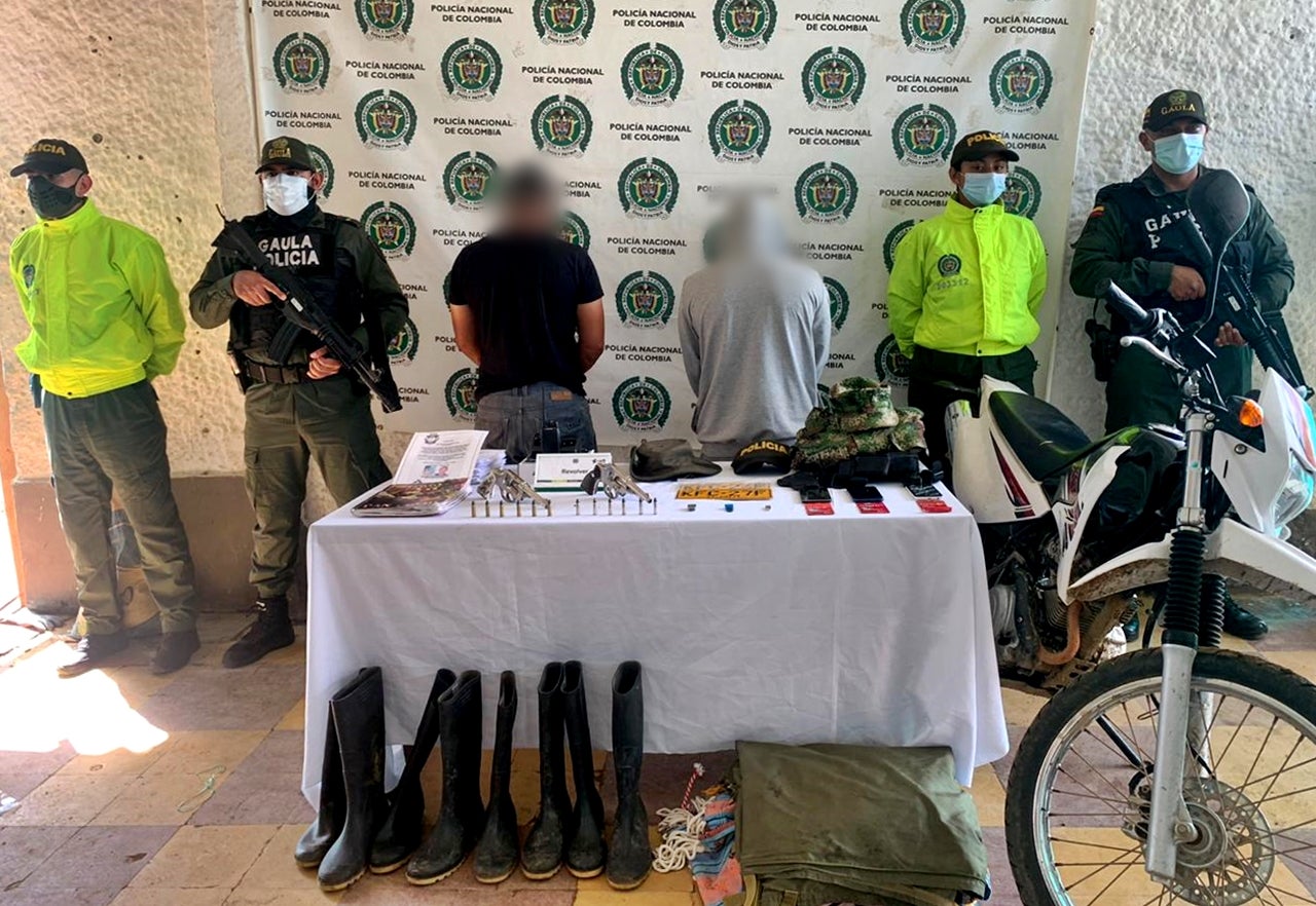 Estas personas serían responsables de atentar contra varios conductores en el Bajo Cauca