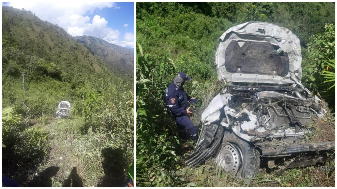 Las cuatro personas que viajaban en el automotor, hacían parte de una empresa de telefonía móvil.