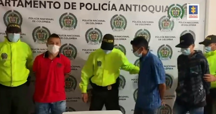 Capturados por masacre en Ciudad Bolívar, Antioquia