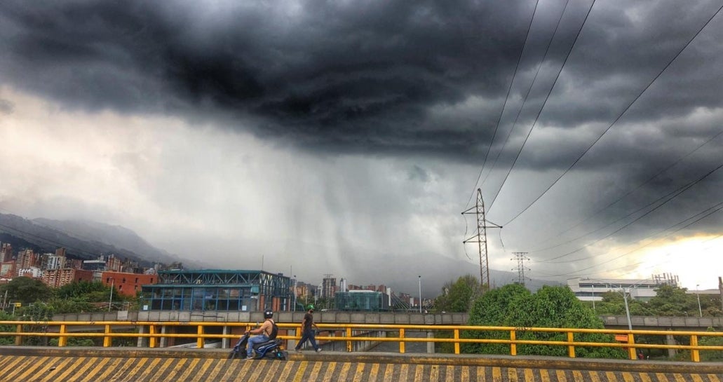 Lluvias en Medellín