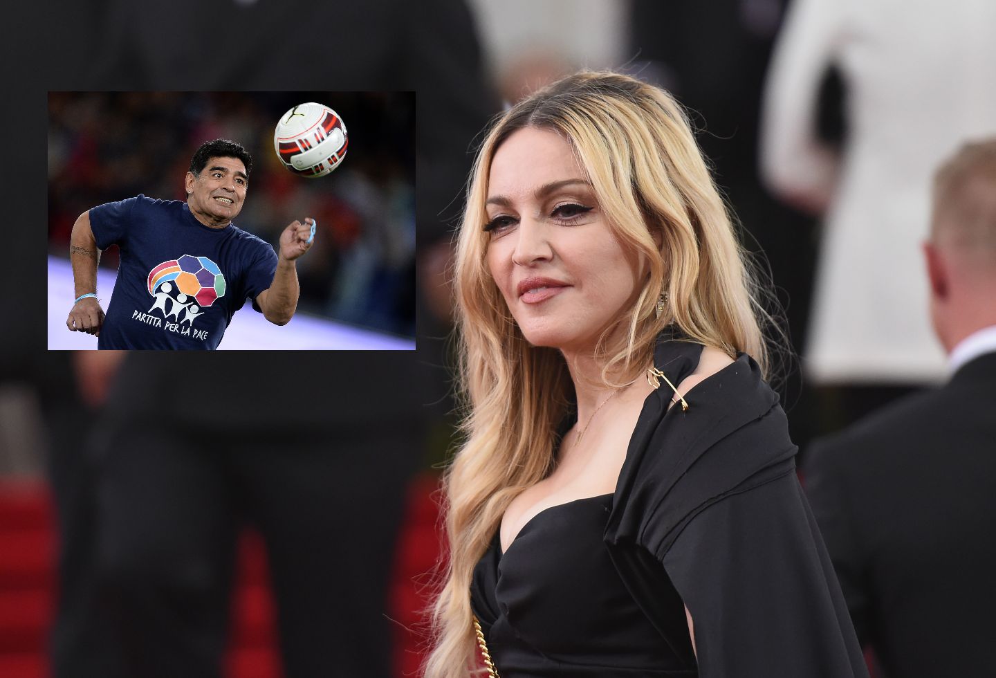 Madonna en vez de Maradona