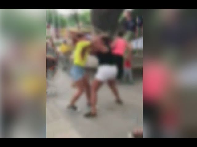 La presunta agresora fue capturada.