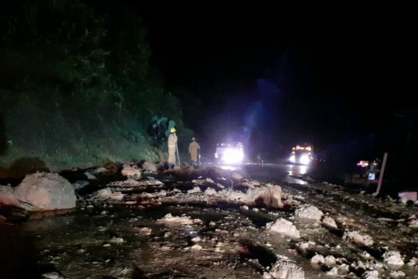 Afectaciones por las lluvias en tres regiones de Antioquia.