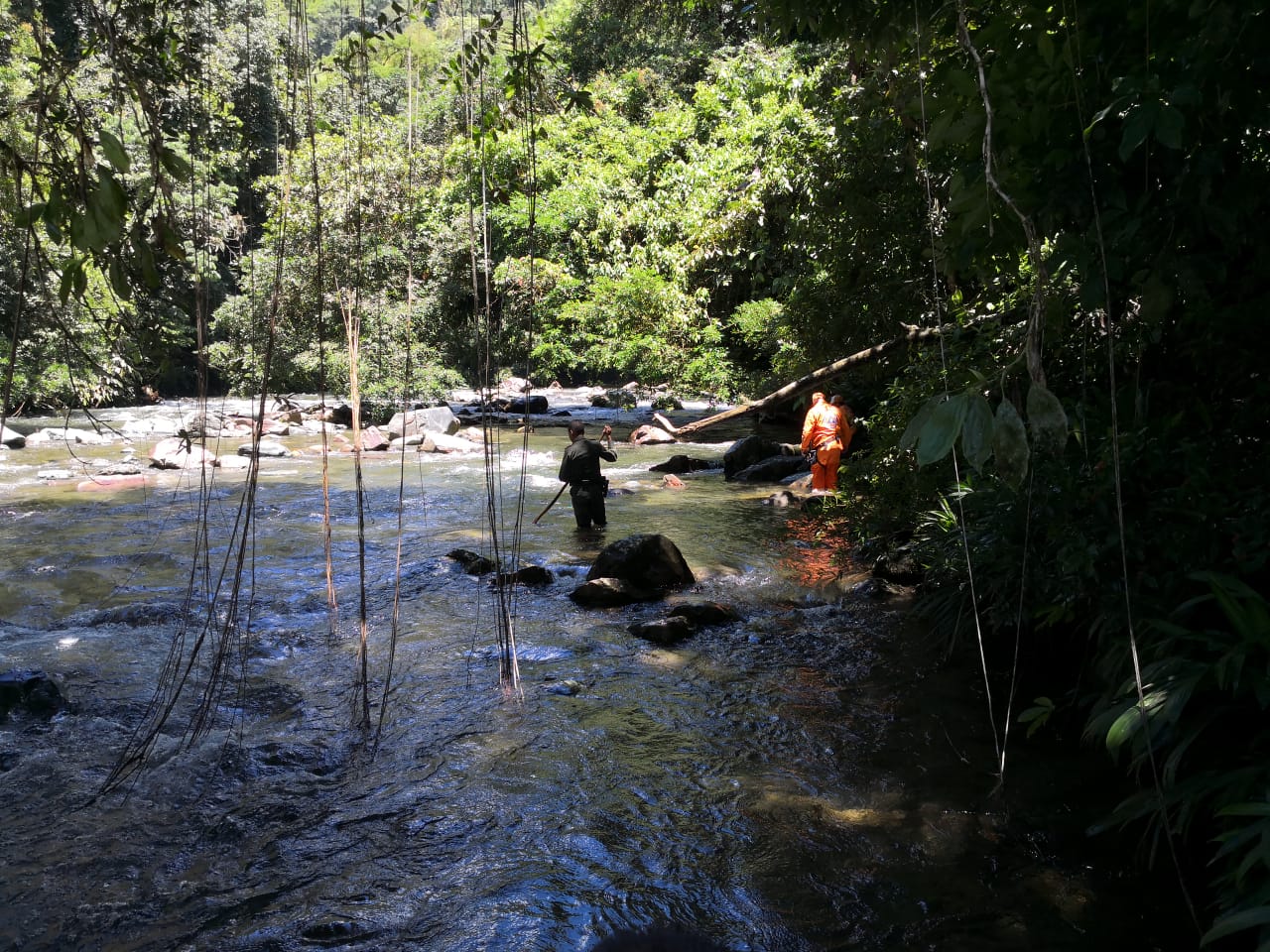 Estas personas se movilizaban en una motocicleta, informaron las autoridades.