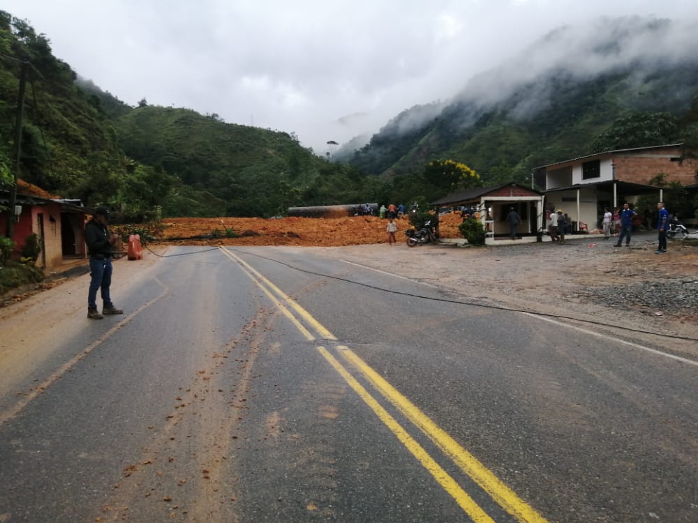Derrumbe en San Luis, Antioquia