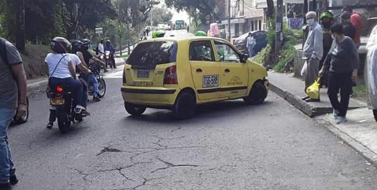 Casi matan a un taxista por robarle en el barrio Robledo