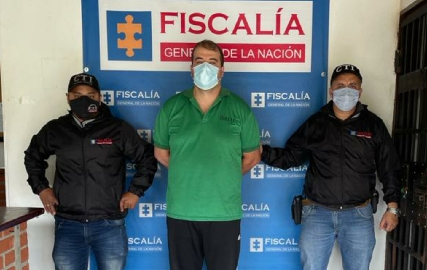 Captura de Diego Cadavid Álvarez en Rionegro, Antioquia.