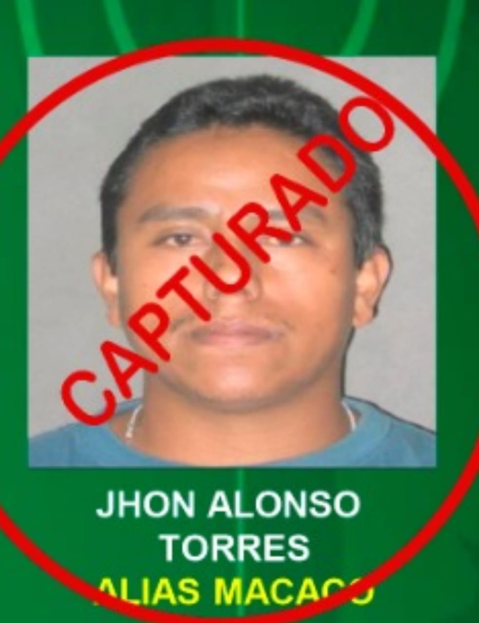 Cayó alias “Macaco” uno de los más buscado de Belén Aguas Frías