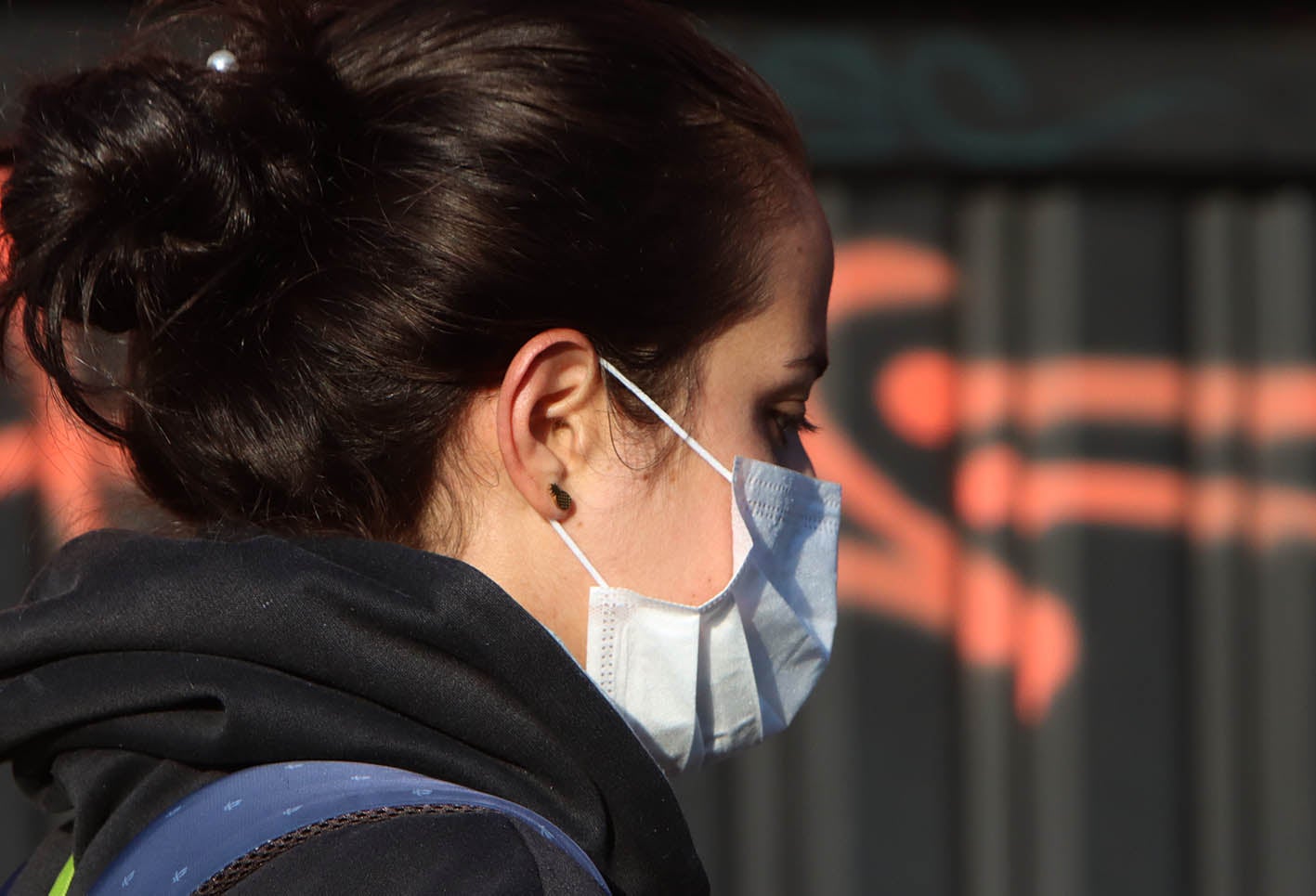 Uso de tapabocas / Coronavirus en Bogotá / Tapabocas de tela