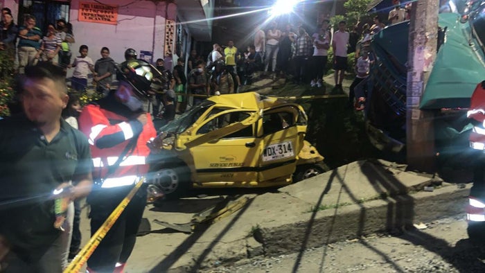 Accidente en Bello, Antioquia.