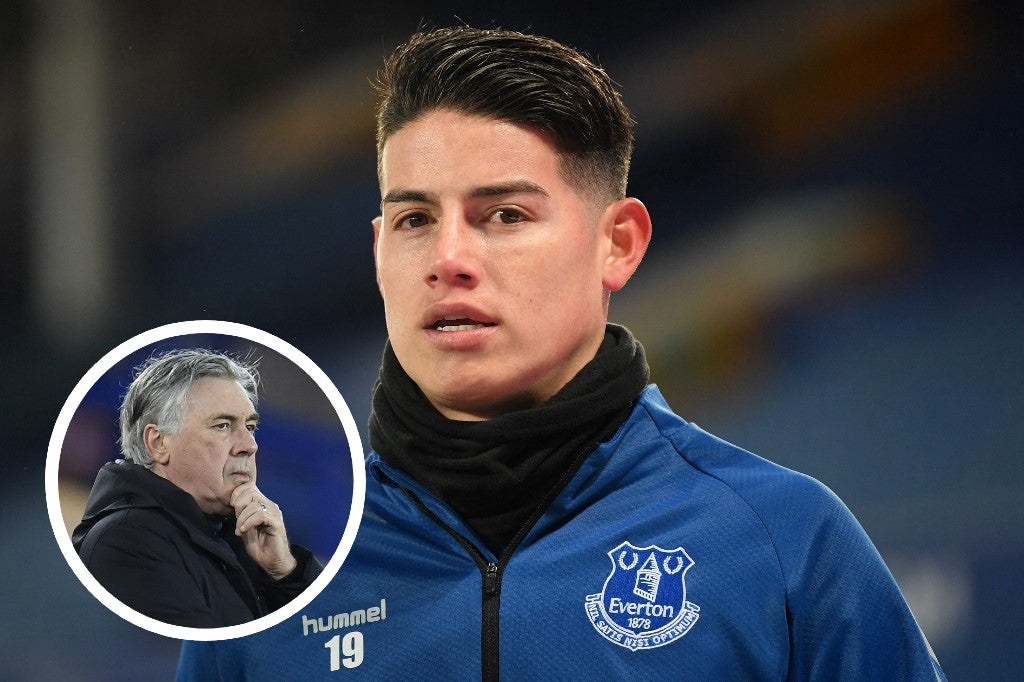 James Rodríguez, Everton