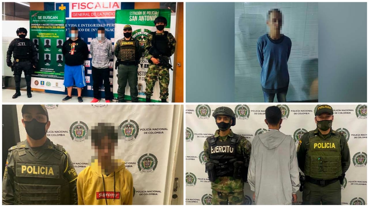 En este operativo un menor de edad fue capturado por el mismo delito.