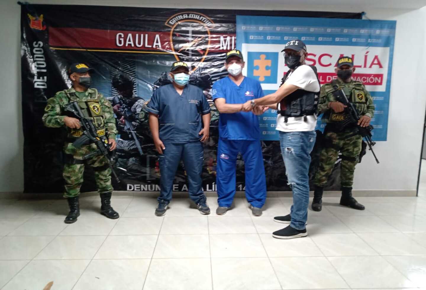 Liberación de misión médica en el Bajo Cauca.