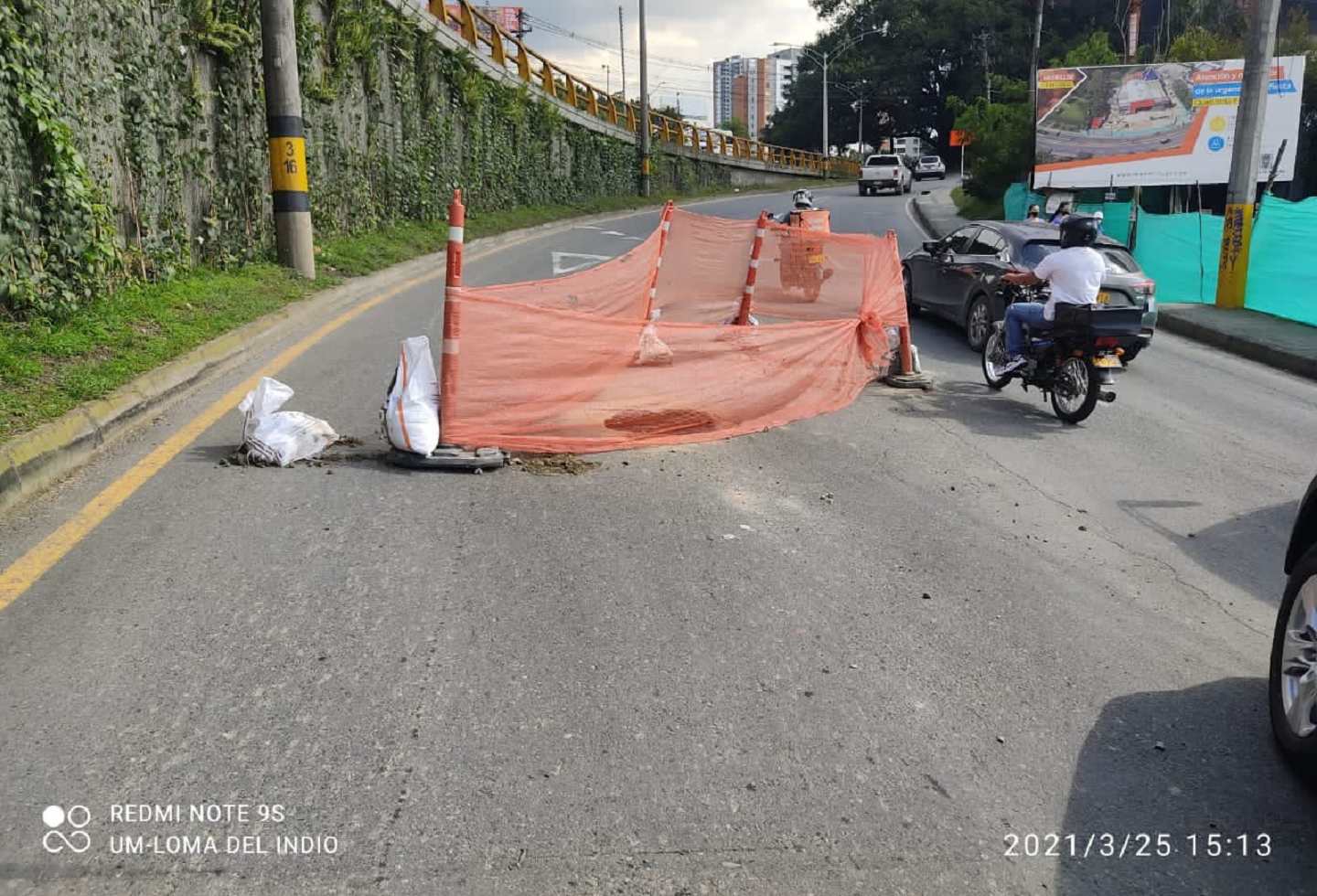 Cierres por hueco en la Loma del Indio