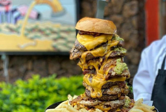 Referencia hamburguesa.