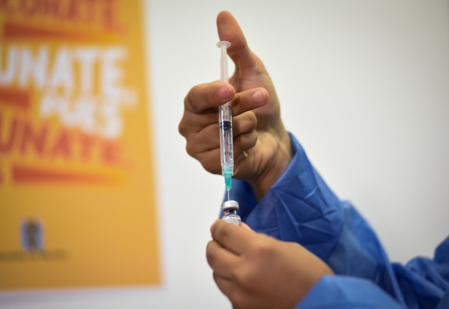 Referencia vacunación en Medellín.