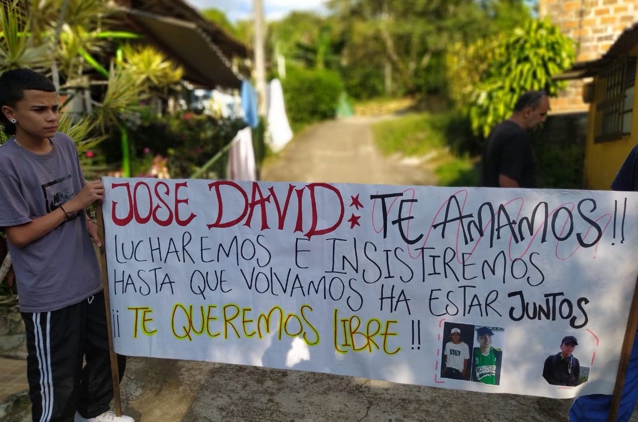 El pueblo caldense pretende adelantar nuevas movilizaciones para exigir su liberación.