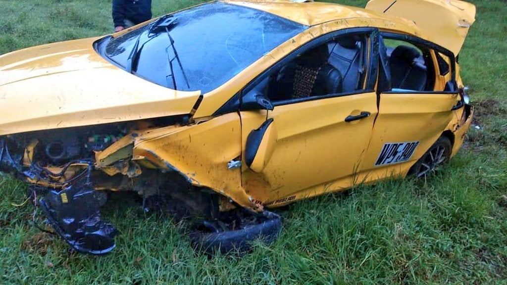 Dos personas presentaron heridas de gravedad, informaron las autoridades.