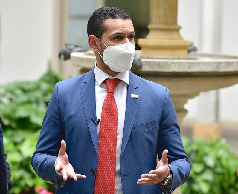 Daniel Palacios, ministro del Interior