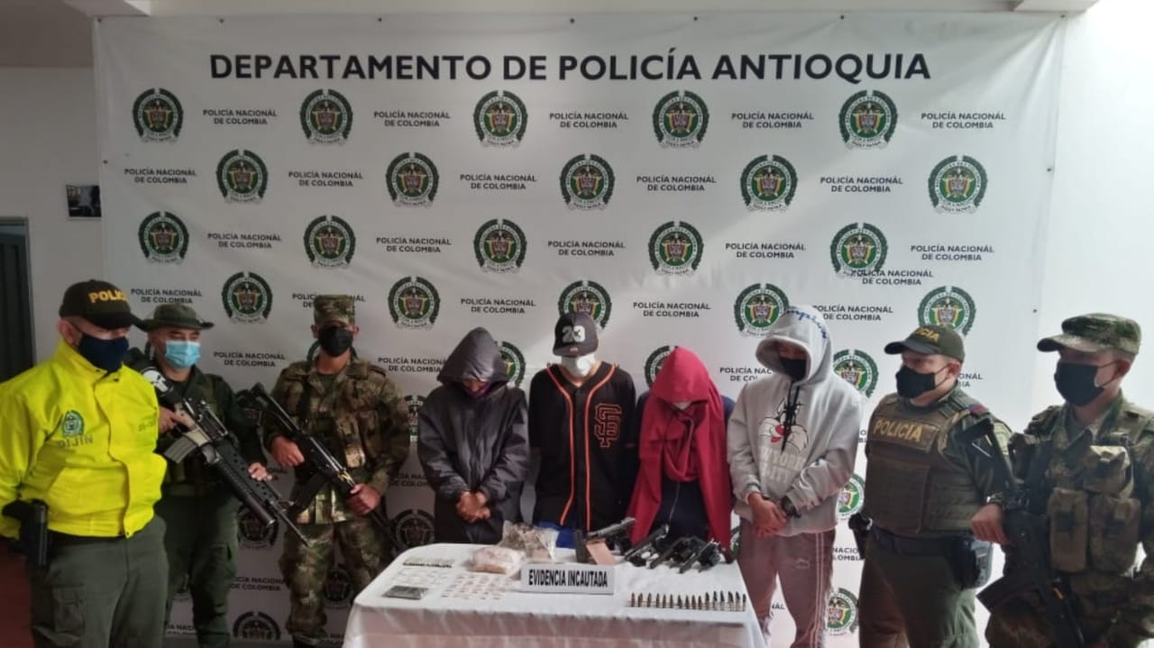 En esta misma acción fue recuperado un menor de edad de la filas de este grupo armado.