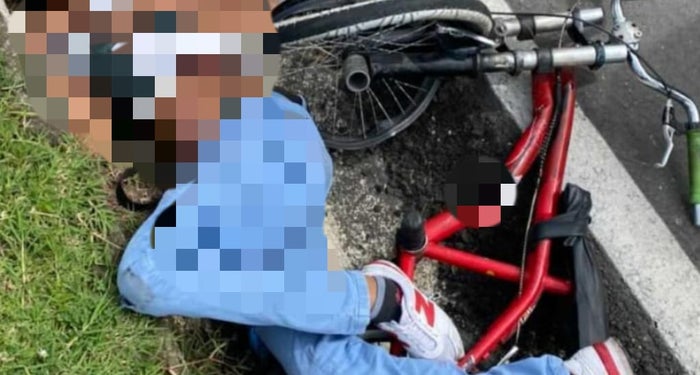 Un joven murió al chocar su bicicleta contra un vehículo en Bello