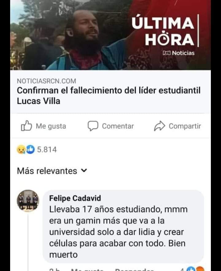 “Un buen muerto”: así calificó el gerente del hospital de Nariño Antioquia a Lucas Villa