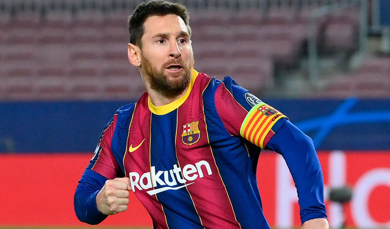 Messi, jugador del Barcelona 2021