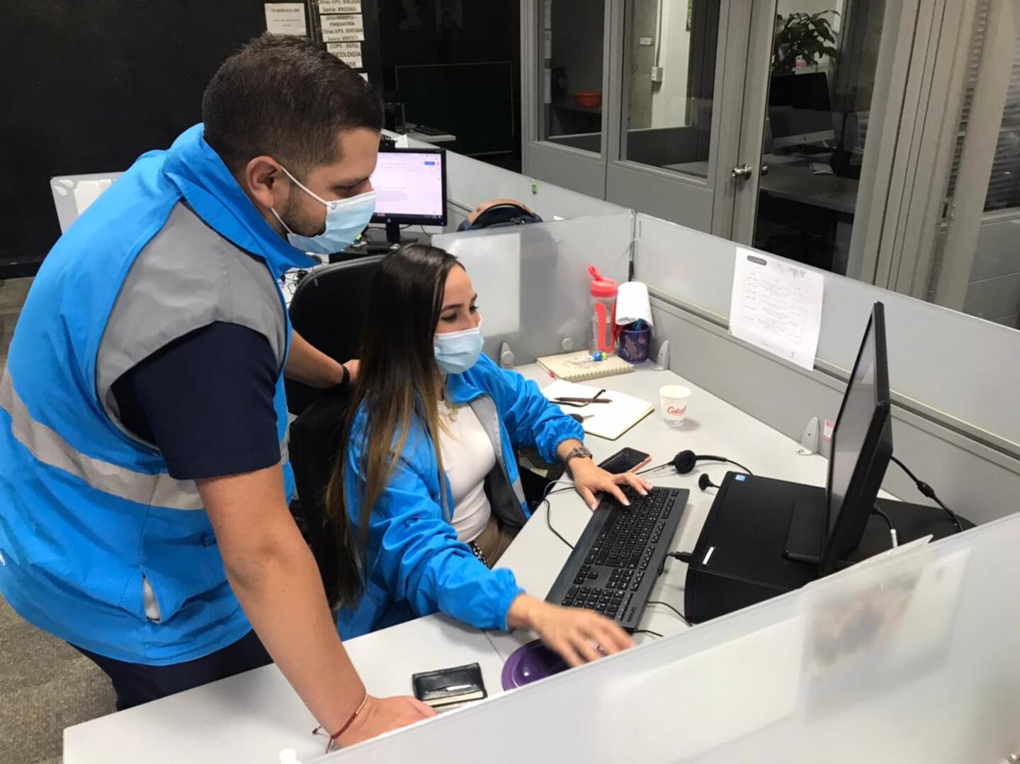 Referencia Línea Amiga Saludable de Medellín.