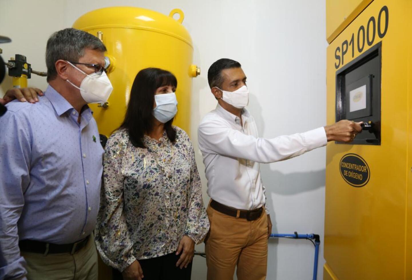 Planta de generación de oxígeno en Envigado, Antioquia.