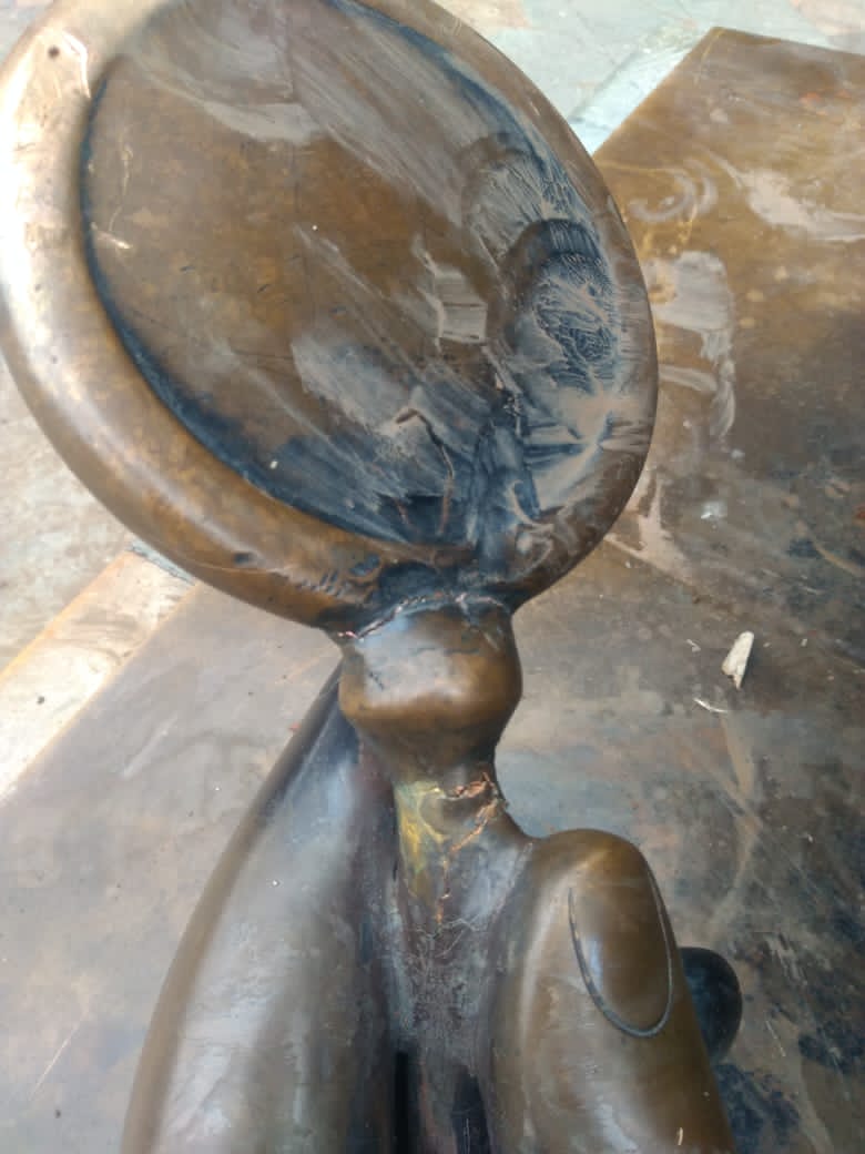 Vandalizaron esculturas del maestro Fernando Botero en Medellín