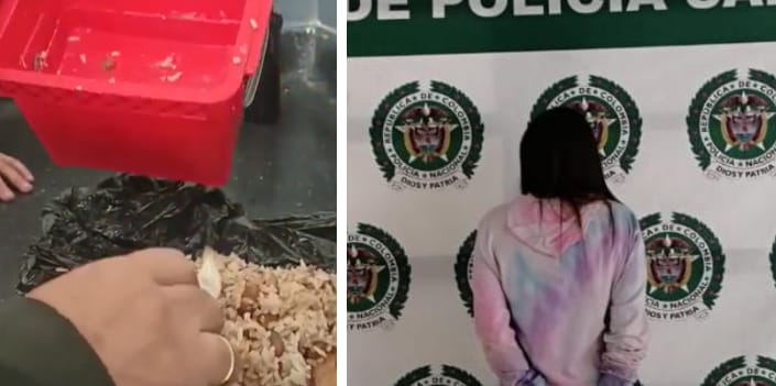 Escondía en la coca del caletao dosis de cocaína, bazuco y marihuana en Sabaneta