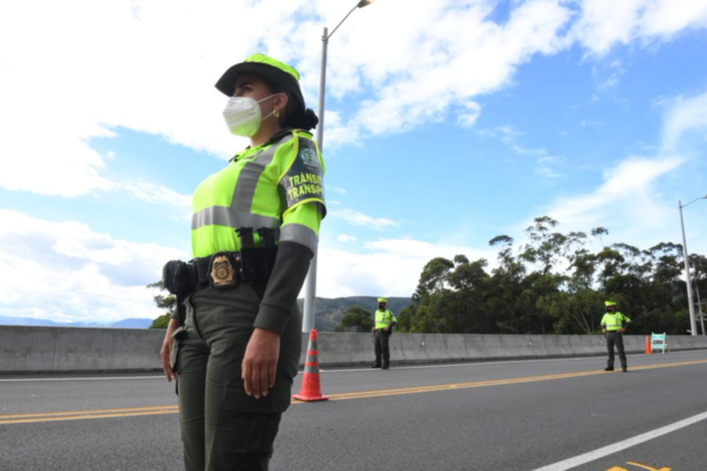 Referencia Policía de Carreteras en Medellín.