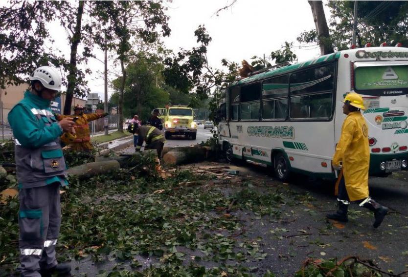 32 viviendas resultaron afectadas por las precipitaciones, informaron las autoridades.