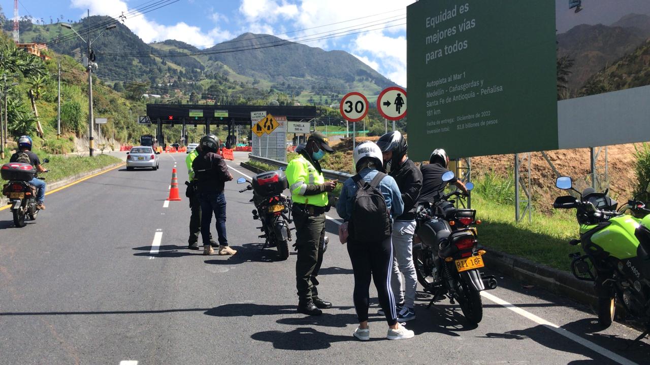 420.000 vehículos se movilizaron por las vías del departamento.