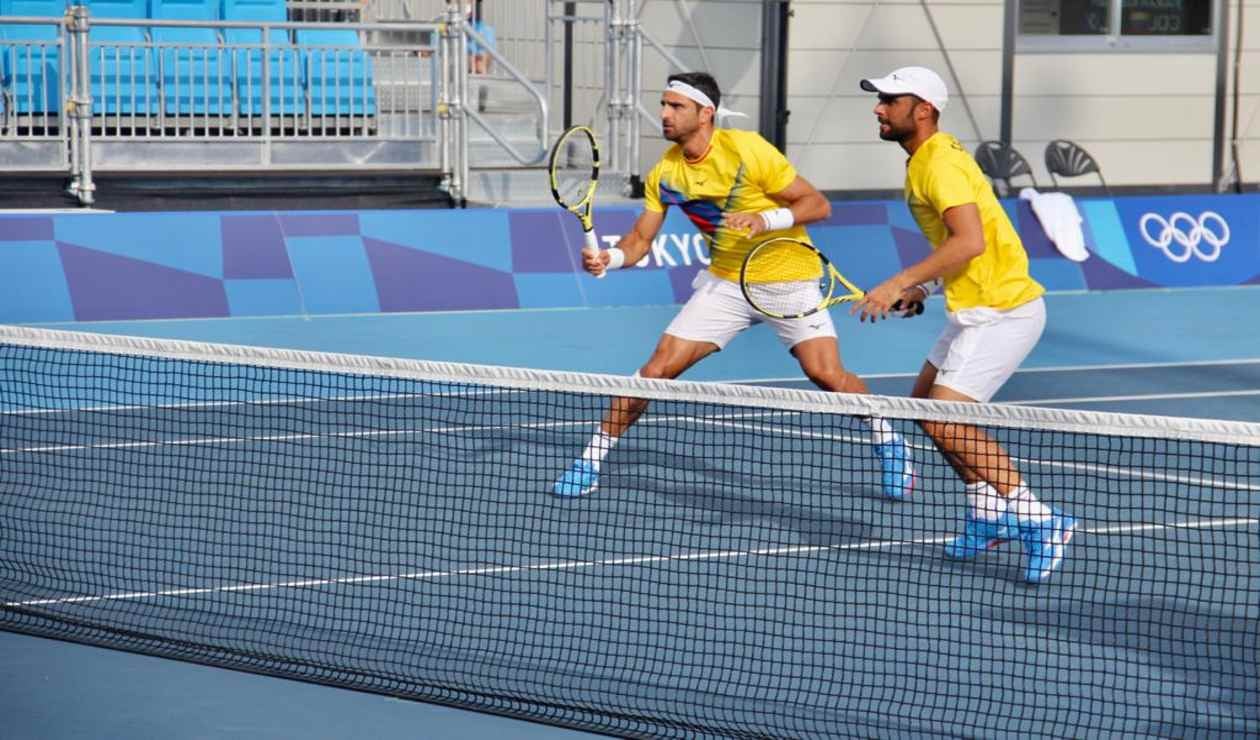 Juan Sebastián Cabal y Robert Farah en los Juegos Olímpicos