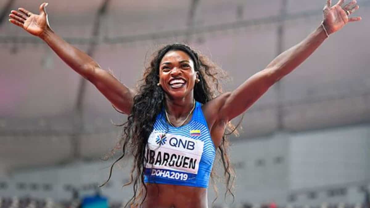 Caterine Ibargüen se metió a la final del salto triple de los Olímpicos