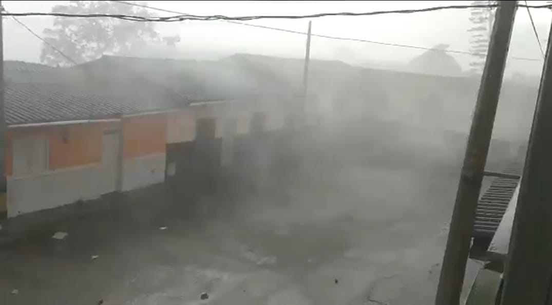 Fuerte vendaval dejó 250 familias afectadas en Ituango, Antioquia