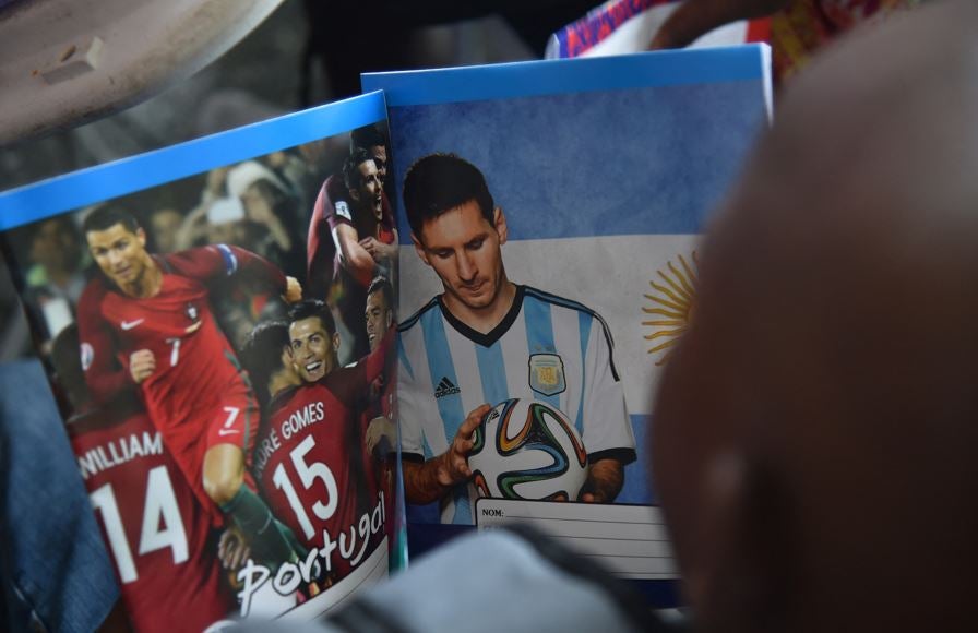 Cristiano Ronaldo y Lionel Messi