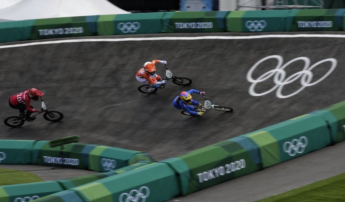 Mariana Pajón en el BMX de los Juegos Olímpicos