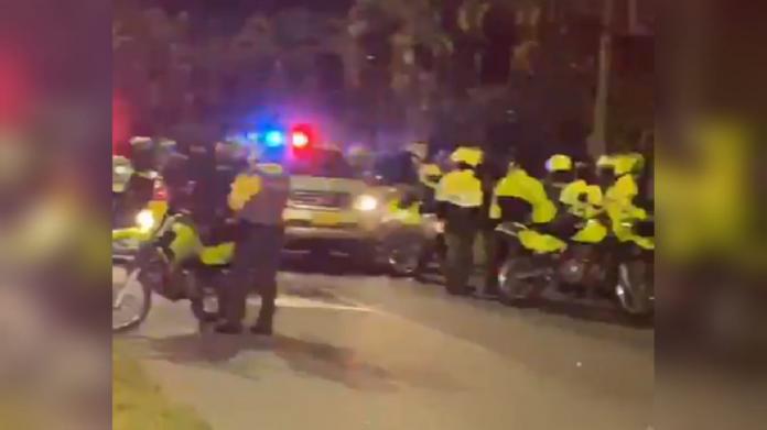 Un policía dio muerte a un fletero en persecución en el barrio El Poblado de Medellín