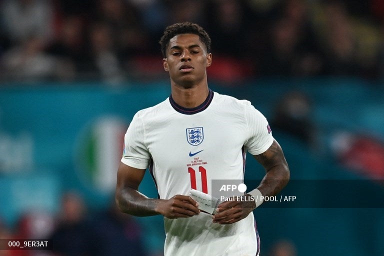 Rashford, jugado0r de Inglaterra