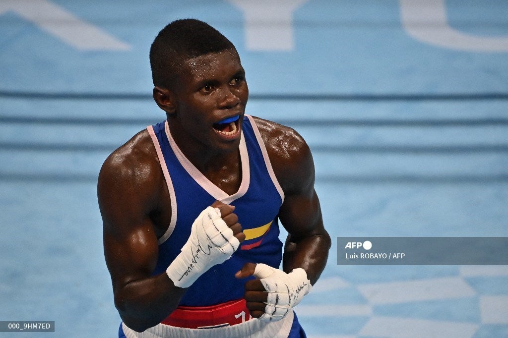 Yuberjén Martínez, boxeador colombiano