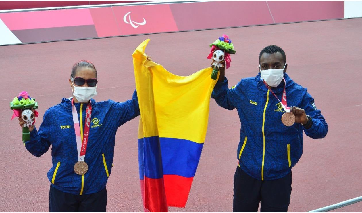 Angie Pabón, para-atleta colombiana