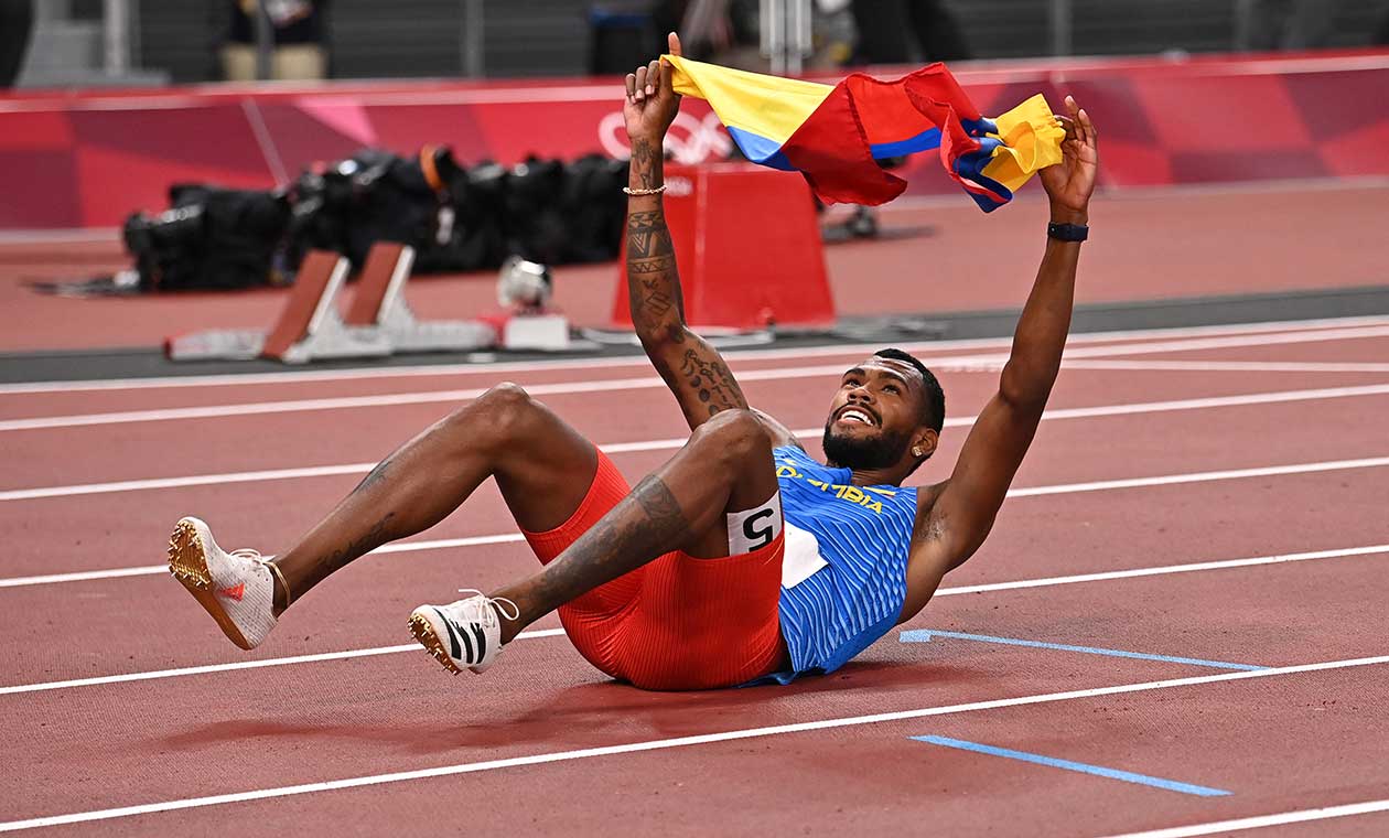 Antony Zambrano, ganador de medalla de plata en Tokio 2020