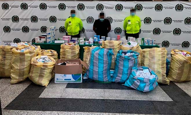 Estos elementos fueron hallados en el barrio Villa Hermosa.
