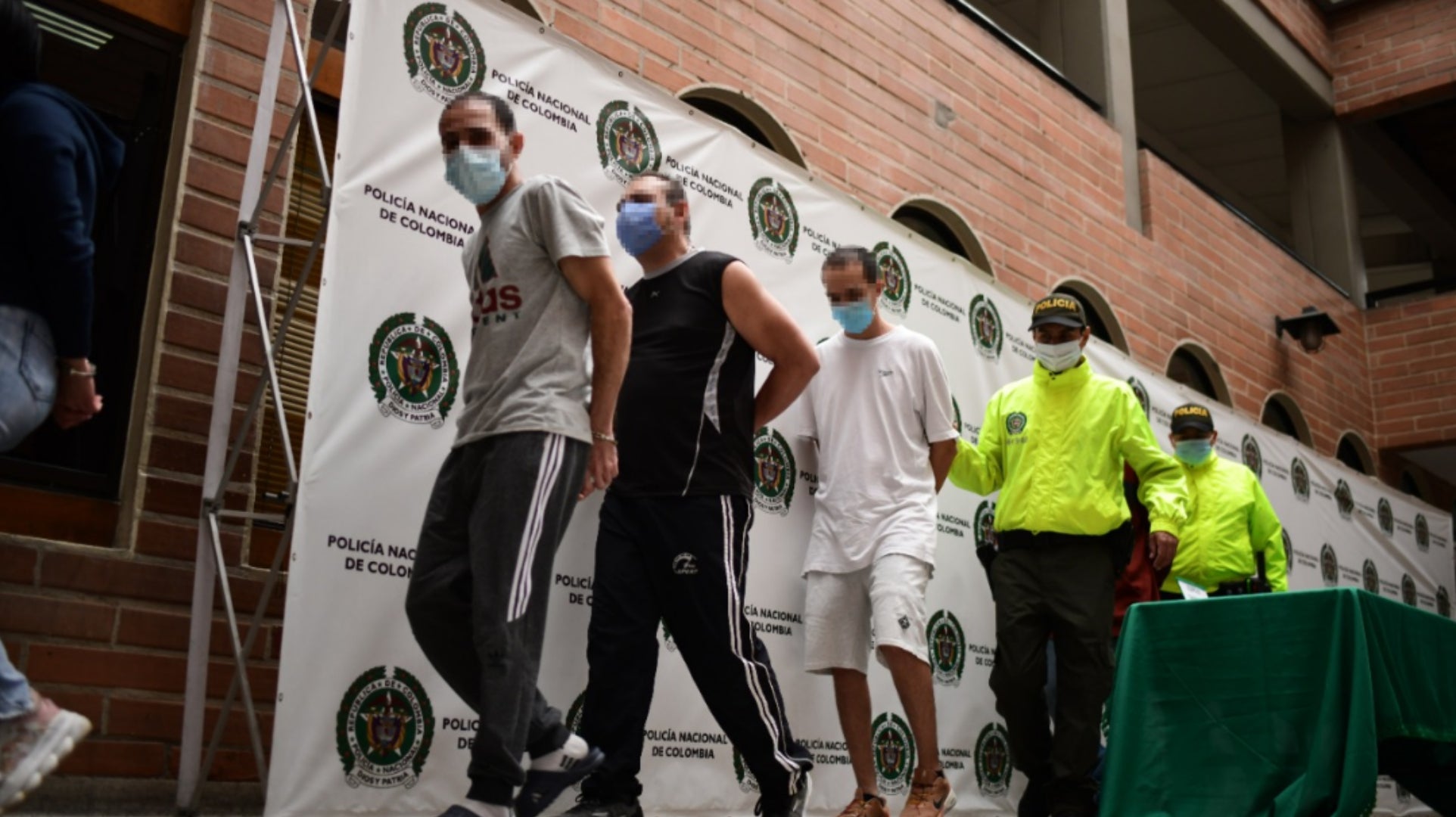 Estas personas fueron capturadas en Medellín, Bello y San Jerónimo.