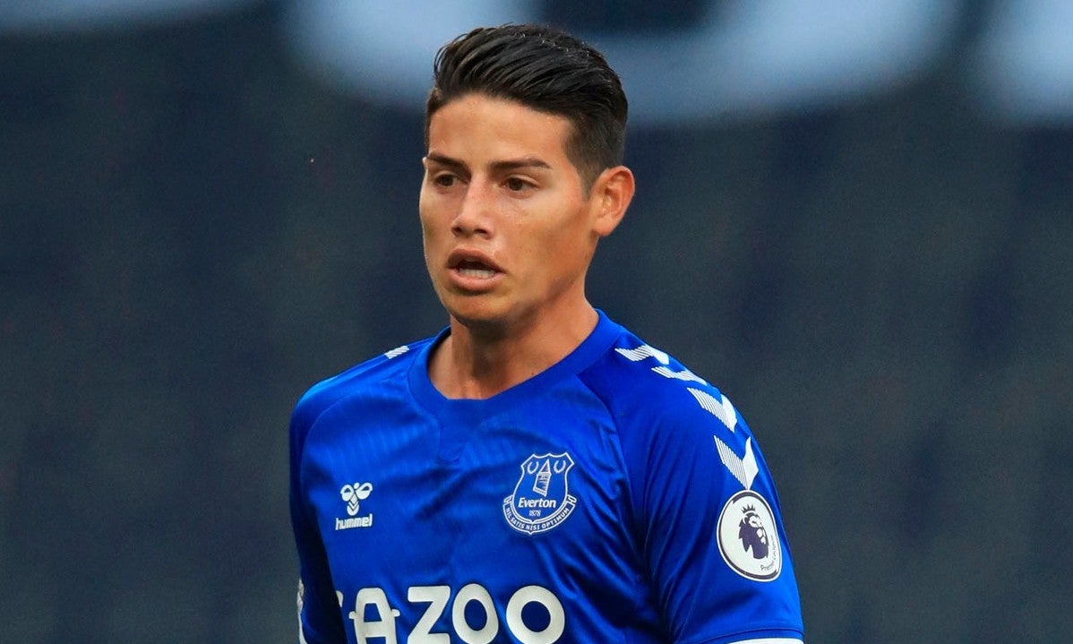 James Rodríguez no continuaría en Everton