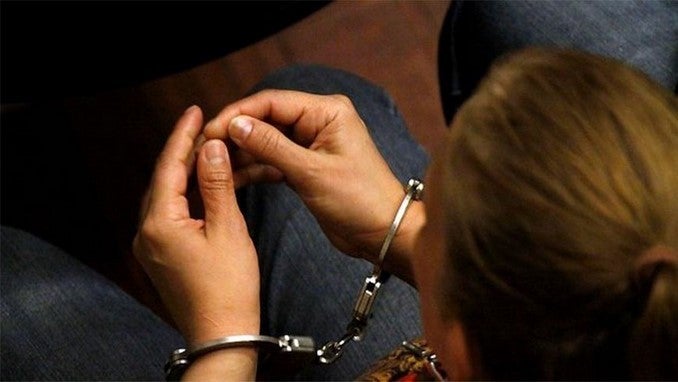 Esta mujer fue capturada, informaron las autoridades.