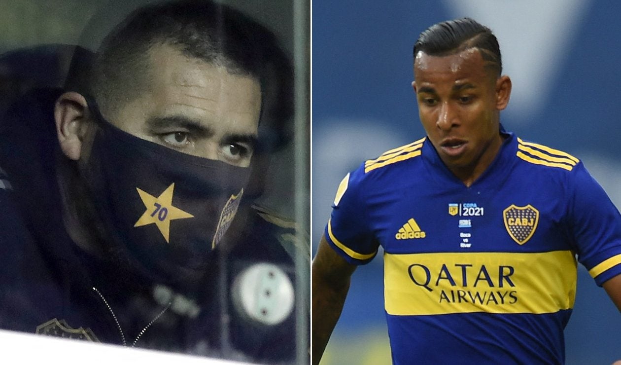 Juan Román Riquelme, Sebastián Villa, Boca Juniors